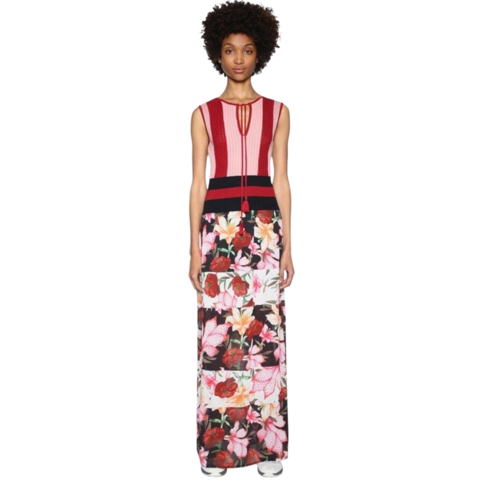 Desigual Bye Bye Love Maxi Dress Size Large